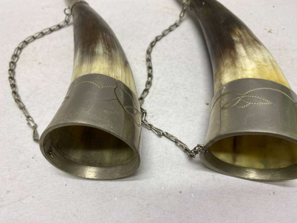 Рог сувенирный СССР, 2 шт