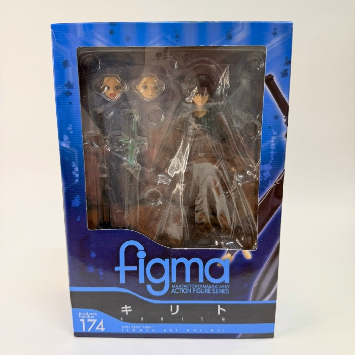 Аниме фигурка Kirito от Figma Sword Art Online в коробке оригинал