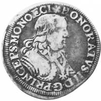 (№1648km13) Монета Монако 1648 год frac12; Ecu