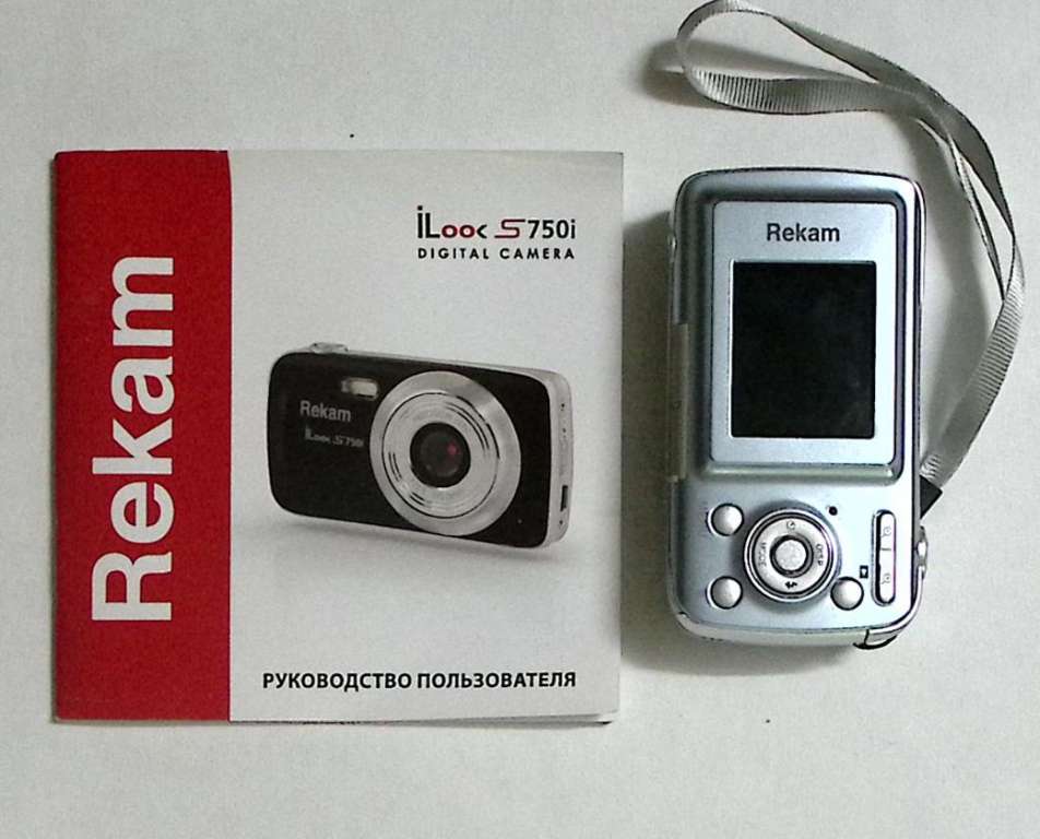 Фотоаппарат цифровой  Rekam ILook S750i   Китай  (сост. отл)