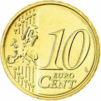 (2019) Монета Латвия 2019 год 10 центов    UNC