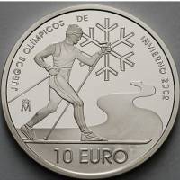 () Монета Испания 2002 год 10 евро ""  Биметалл (Серебро - Ниобиум)  PROOF