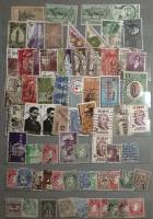 - Набор марок Разные страны 69 шт  Гашёные .  Θ