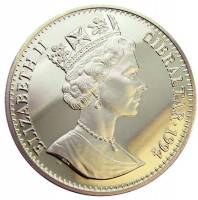 () Монета Гибралтар 1994 год 1 крона ""   AU