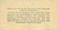 (№1945P-113a) Банкнота Австрия 1945 год "1 Reichsmark"