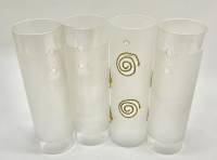 Плафоны для люстры 4 шт матовое стекло 