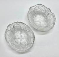 Салатники конфетницы, хрусталь, СССР, 2 шт