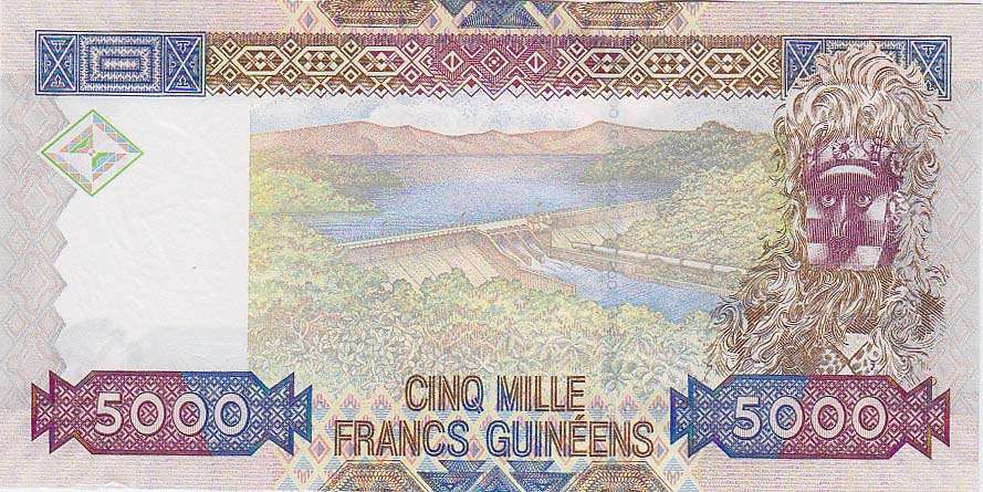 () Банкнота Гвинея 2006 год   &quot;&quot;   UNC