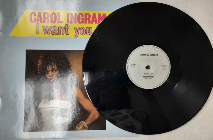 Пластинка виниловая &quot;Carol Ingram. I want you&quot; Stereo 300 мм. (Сост. отл.)