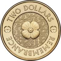 () Монета Австралия 2012 год 2 доллара ""   Бронза  UNC