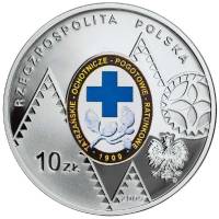 2009 Монета Польша 2009 год 10 злотых 100 лет поисково-спасательной службы в Татрах  Серебро (Ag)  P