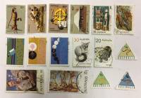 (--) Набор марок Австралия "16 шт."  Гашёные  , III Θ