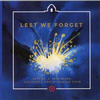 2003 Монета Австралия 2017 год 2 доллара День памяти Mintmark C - Canberra Бронза  Буклет