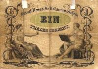 (№1858P-S601) Банкнота Германия 1858 год "1 Thaler"