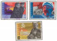 (1965-105-107) Серия Набор марок (3 шт) СССР    Советское киноискусство II Θ