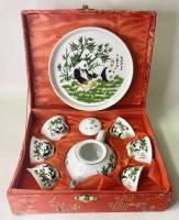 Чайный сервиз Панда китай детский скол на блюдце см фото