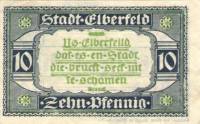 (№1920) Банкнота Германия 1920 год "10 Pfennig"