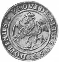 (№1653km48) Монета Норвегия 1653 год 1 Speciedaler