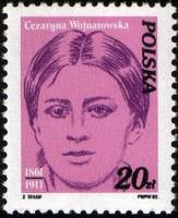 (1982-036) Марка Польша "Ц. Войнаровская"    Деятели польского рабочего движения III Θ