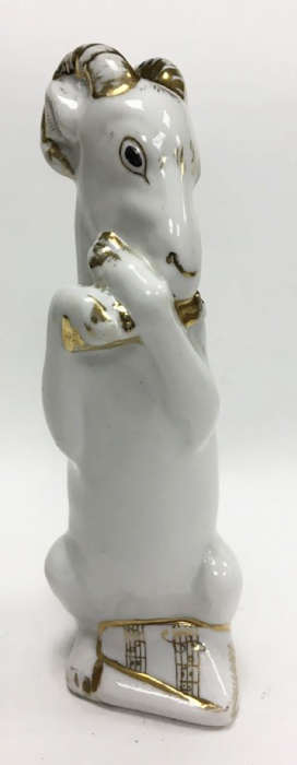 Фигурка &quot;Козёл&quot; из композиции &quot;Квартет&quot;, ЛФЗ, 1940-е гг. (сост. на фото)