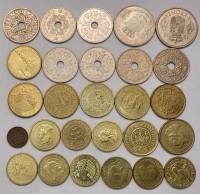Набор монет Дания 27 штук