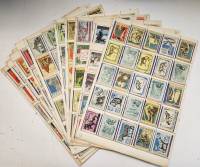 Набор спичечных этикеток, разные темы (16 альбомных листов)