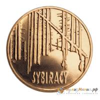 (162) Монета Польша 2008 год 2 злотых "Сибирские изгнания"  Латунь  UNC