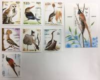 Набор из 7 марок + 1 блока, Камбоджа, Гашёные, III Θ (сост. на фото) 