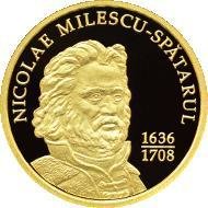 () Монета Молдова 2014 год 100  ""   Биметалл (Платина - Золото)  UNC