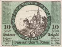(№1920) Банкнота Австрия 1920 год "10 Heller"