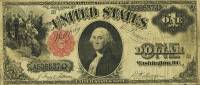 (№1880P-176c.2) Банкнота США 1880 год "1 Dollar"
