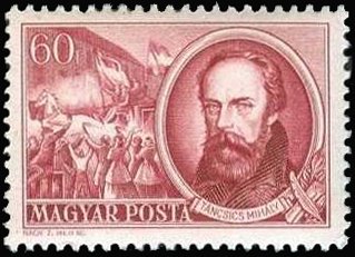 (1952-012) Марка Венгрия "Михай Танчич"    Борцы за свободу 1848 года II &Theta;