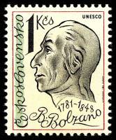 (1981-015) Марка Чехословакия "Б. Больцано"    Личности III Θ