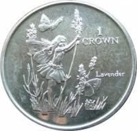 () Монета Остров Мэн 1998 год 1 крона ""   AU