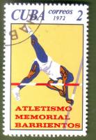 (1972-091) Марка Куба "Мемориал Барриентос"    Спортивные события III O