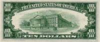 (№1953P-418a) Банкнота США 1953 год "10 Dollars"