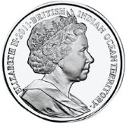 () Монета Британская Территория в Индийском океане 2011 год 2 фунта ""   UNC