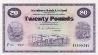 (№1988P-190d) Банкнота Северная Ирландия 1988 год "20 Pounds" (Подписи: Torrens)