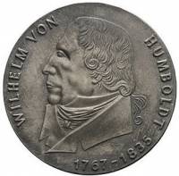 () Монета Германия (ГДР) 1967 год 20 марок ""  Биметалл (Серебро - Ниобиум)  UNC