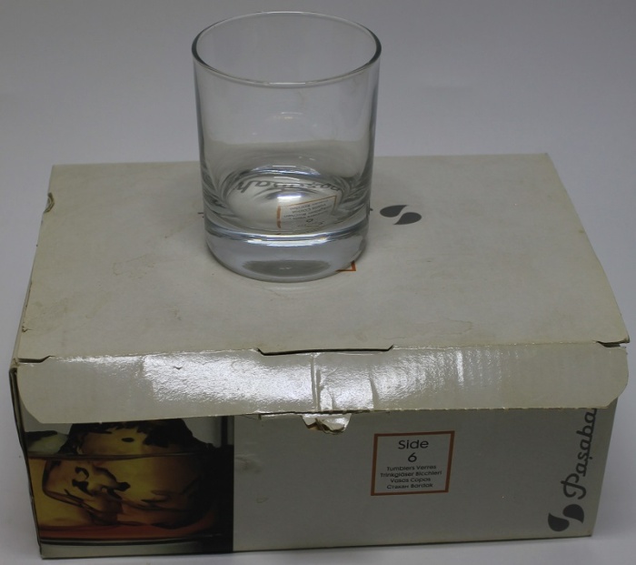 Набор стаканов Pasabahce "Сиде",  6 шт., стекло, 225 мл. (сост. на фото)