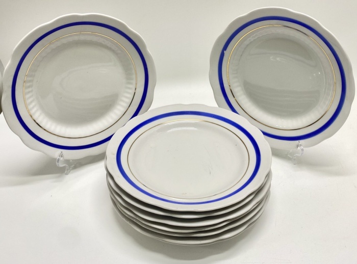 Тарелки десертные Коростень 9 шт 