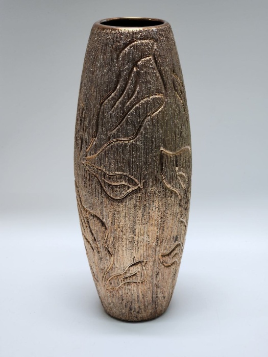 Ваза керамическая позолота 32 см