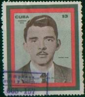 (1972-047) Марка Куба "Франк Паис"    15 лет со дня смерти Франка Паиса III Θ