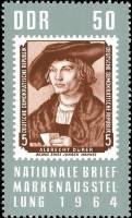 (1964-058) Марка Германия (ГДР) "1955 г"    Национальные почтовые марки II Θ