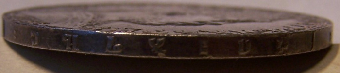 (№1899km19) Монета Эфиопия 1899 год 1 Birr (አንድ ፡ ብር - Аконец Быр - поднял правую переднюю лапу)