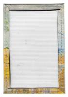 Обложка для проездного (Полимер) Принт "Картина маслом "Рыбацкие лодки на пляже в Сен-Мари". Винсент