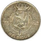 (№1948km138.2) Монета Бельгия 1948 год 100 Francs (Французская легенда - медаль выравнивание)