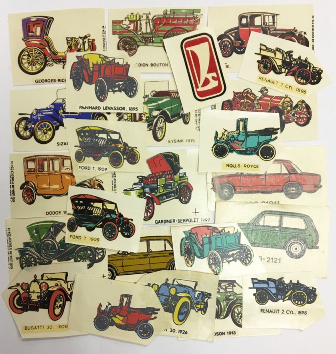 Переводки &quot;Автомобили&quot;, 24 шт. (сост. на фото)