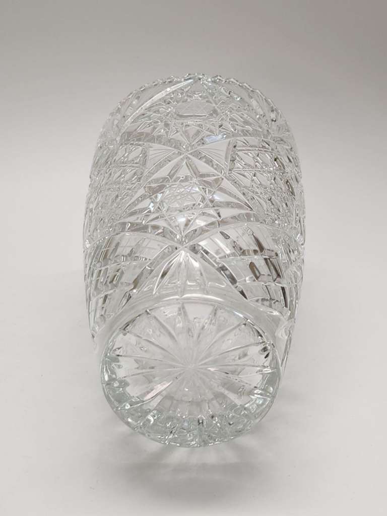 Ваза хрусталь для букетов СССР высота 23 см