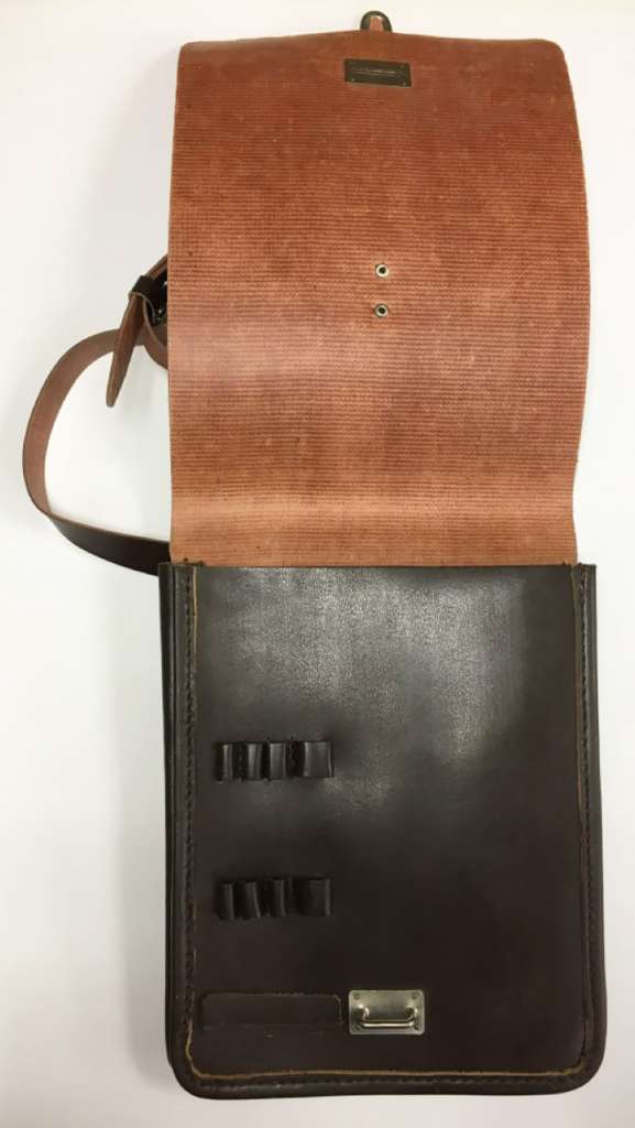 Сумка мужская военная полевая, кожзам (сост. на фото)